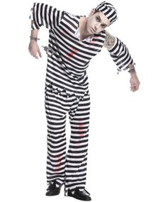 Zombie Fange Kostyme til Voksen - Onesize