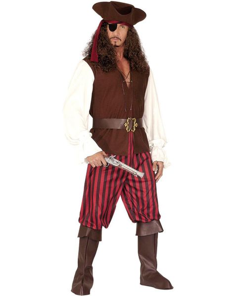 Havets Piratkonge - Komplet Kostume