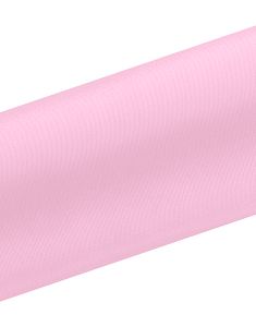 Lyserød Bordløber i Satin 16 cm x 9 meter