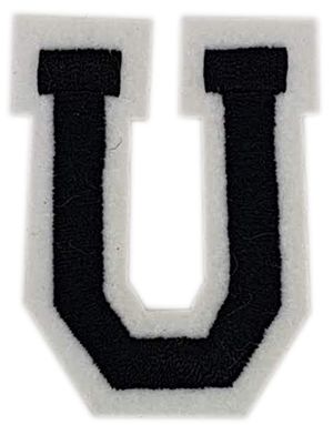 Bogstavet U - 5 cm Strygemærke