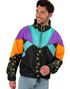 Unisex 80-talls Pastell Vindjakke Kostyme - Medium