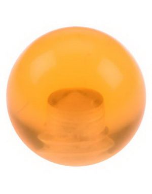 Orange Akrylkugle til 1,6 mm Stang