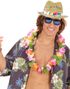 Stråhat i Fedora Facon og Blomstermønstret Bånd