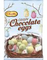 Cloetta Crispy Chocolate Eggs - Knasende Sukkerdragerte Chokoladeæg 110 gram