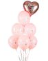 50 stk Pastell Rosa Mom to Be Ballonger 30 cm
