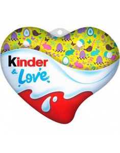 DATO PRODUKT - Kinder Love Easter - Mælkechokoladehjerte med mælkeflødefyld