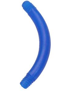 Banan Blå - 1,6 mm tyk x 8 mm lang Bioplast Stang
