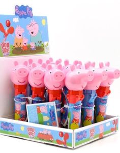 12 Peppa og Georg Pop Ups med kærlighed - Hel æske