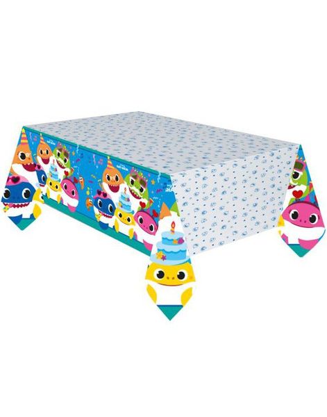 Lisensiert Papirduk med motiv av Baby Shark 120x180 cm