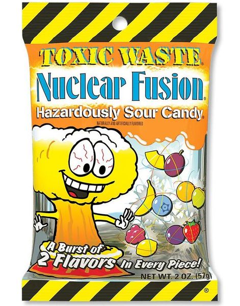 Toxic Waste Nuclear Fusion - Supersure Sukkertøy med Fruktsmaker 57 gram