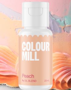Colour Mill Peach Oljebaseret Madfarve - 20ml