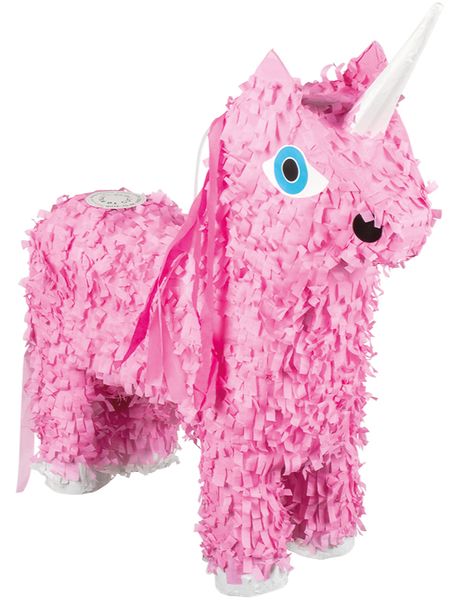 Pink Enhjørning Pinata 47x39 cm