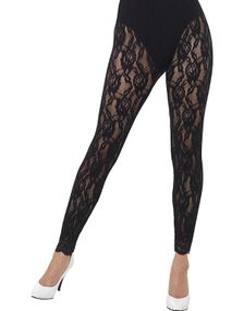 Sorte Blonde-Leggings