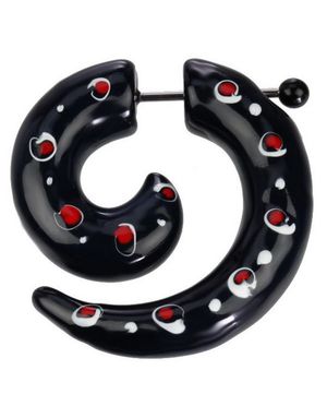 Red Eye - Sort Fake piercing