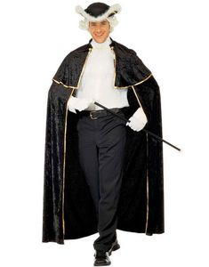 Venetiansk Kappe m/Halstørklæde - 142 cm
