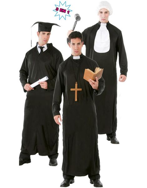 3 i1 Eksamen / Præst / Dommerkostume