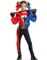 Jester Fatale - Harley Quinn Inspirert Kostyme til Jente
