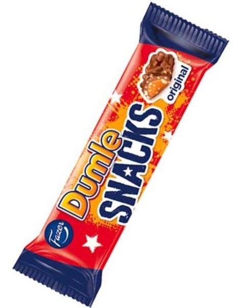 1 stk Dumle Snacks - Chokolade med Karamellkerne 40 gram