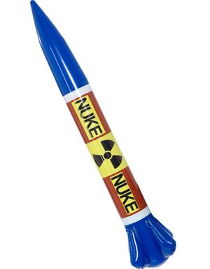 Oppblåsbar Atombombe Missil 87 cm