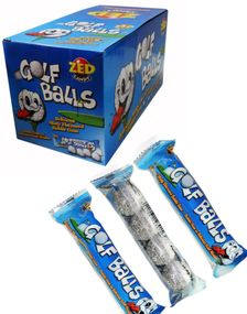 40 pakker Zed Golf Balls Tyggegummi med Mintsmag - Hel Æske