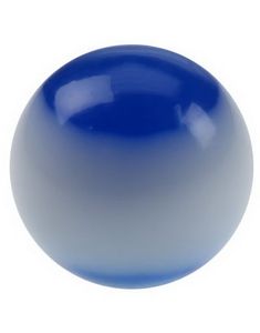 Blå og Hvid  - 5 mm Akrylkugle til 1,6 mm stang 