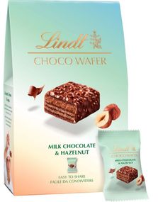Lindt Choco Wafer Milk Chocolate & Hazelnut 135 g