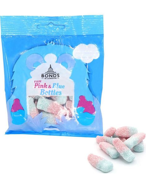 Fizzy Pink & Blue Bottles - 50 g Bonds of London (UK)