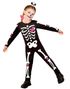 Skjelett Jumpsuit Barnekostyme - 18-24 MND