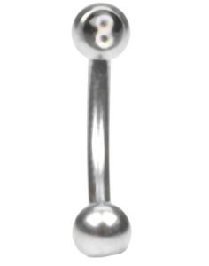 Eight Ball Øjenbrynspiercing