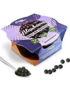 Fruit Pearls Blueberry - Blåbær Gelekuler til Boba/Bubble Tea 100 gram