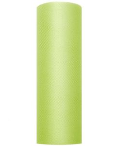 GRØN Bordløber i Tyl 15 cm x 9 meter