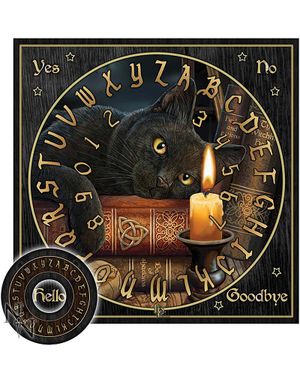 The Witching Hour - Spirit Board / Ouija Bræt med Plakette By LIsa Parker