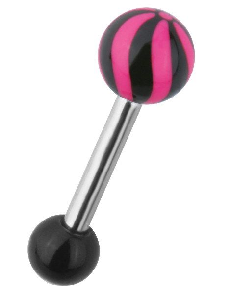 Candy Tragus/Helix - Sort/Rosa