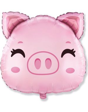 Gris Folieballong 60x60 cm