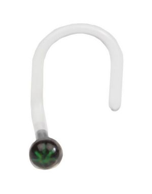 Green Weed - Næsepiercing