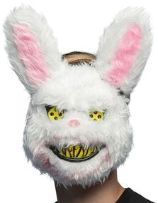 Blodig Skummel Kanin Maske