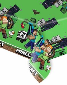 Plastduk180x120 cm - Minecraft Party