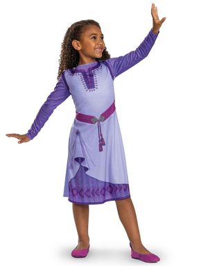 Asha Kostymekjole - Disney Lisensiert
