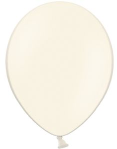 10 stk. 30 cm - Lys Ivory/Elfenben Balloner