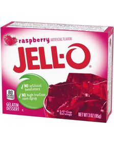 Jell-O Raspberry - Gelé Dessert - 85 g (USA Import)