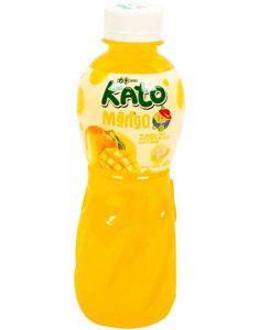 Kato Fruit Juice Nata De Coco Mango - Juice med Mangosmak og Kokosgelebiter 320 ml (Thailand)