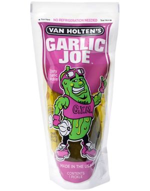 Van Holten's Garlic Joe Pickle/Sylteagurk 300 gram (USA Import)