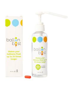 Ballon Boost (Hi-float) Ballonvæske til heliumballoner, der forlænger flydetiden - 150 ml