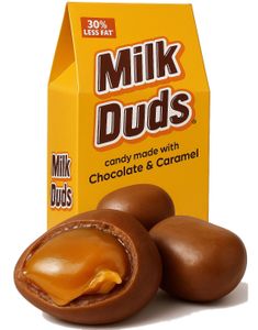 Milk Duds Karton - Chokoladekugler Med Karamel 283 Gram (USA Import)