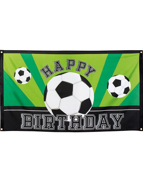 Banner 90x150 cm - Fodboldparty
