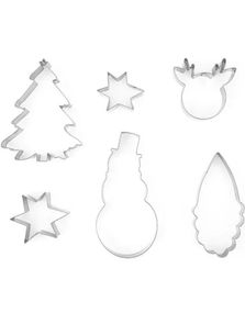 Cookie Cutters med Julemotiver