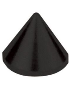 Metallic Point - Sort Dermal Anchor Kugle