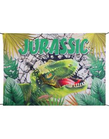 Stort Posterflagg 210x150 cm - Dinosaur Fest