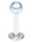 Labret med Grå Perle