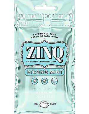 Zinq Tyggegummi med Strong Mintsmak 31,5 Gram